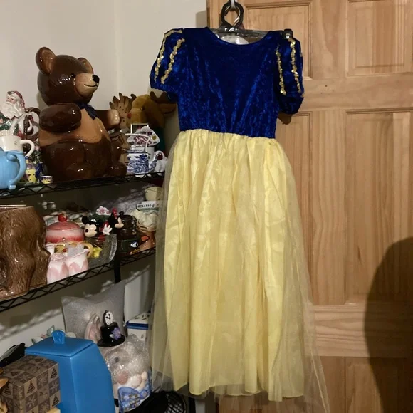 Lilian Vernon Kids Snow White Costume - Blue and Yellow - Picture 4 of 6